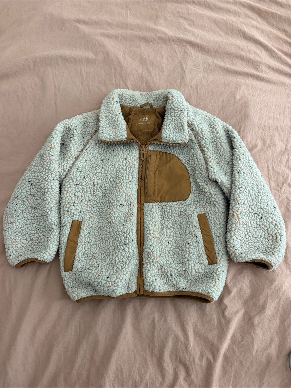 ✨ZARA KIDS SHERPA FLEECE JACKET✨